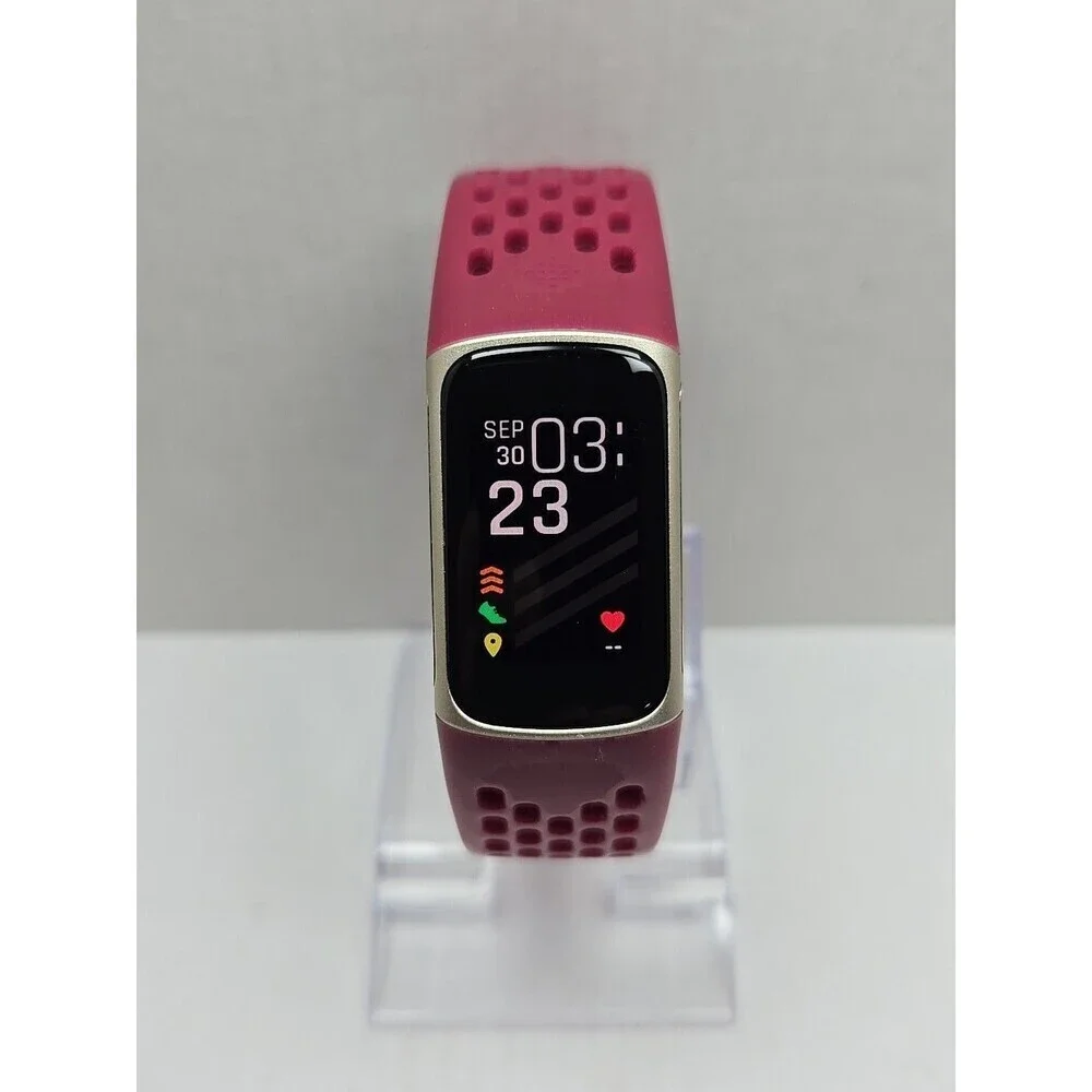 Fitbit Charge 5 Fitness Tracker GPS SpO2 Sleep Monitor Activity W/ Charger Watch